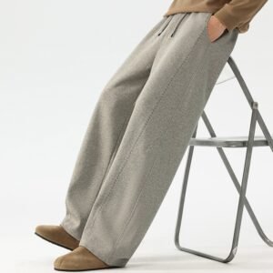 Alternative view of Men's Casual Capri Pants — Loose-Fit Cotton Blend, Water-Washed